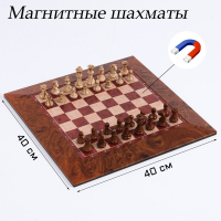 Шахматы магнитные доска и фигуры из пластика - fgospostavki.ru - Выкса