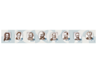 Стенд-лента "Выдающиеся ученые-историки" - fgospostavki.ru - Выкса