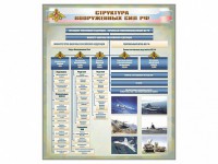 Стенд "Структура Вооруженных сил Российской Федерации" Вариант 1 - fgospostavki.ru - Выкса