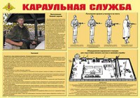 Плакат "Караульная служба" - fgospostavki.ru - Выкса