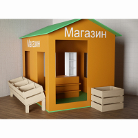 Игровой домик «Рынок» - fgospostavki.ru - Выкса