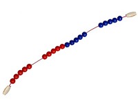 Бусы для счета в пределах 20 (раздаточные) - fgospostavki.ru - Выкса