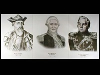 Портреты путешественников (25 штук, формат А3) - fgospostavki.ru - Выкса