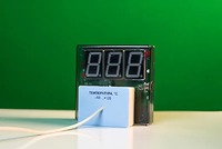 Датчик температуры с независимой индикацией (термометр демонстрационный) - fgospostavki.ru - Выкса