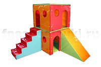 Домик игровой двухэтажный (комплект) - fgospostavki.ru - Выкса