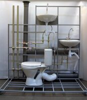 Учебный стенд «Система канализации многоквартирного дома» - fgospostavki.ru - Выкса