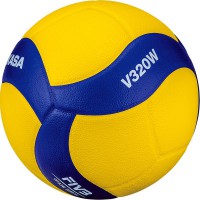 Мяч волейбольный Mikasa V320W (размер 5, синтетическая кожа, матчевый) - fgospostavki.ru - Выкса