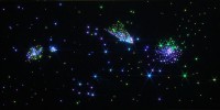 Настенный фиброоптический ковер "Млечный путь" 200х100, 300 точек - fgospostavki.ru - Выкса