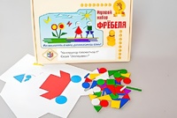 Игровой набор Фребеля "Конструктор плоскостной-1" (Серия "Эксперимент") - fgospostavki.ru - Выкса