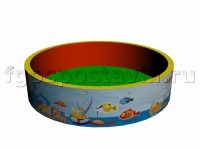 Сухой бассейн круглый с шелкографией - fgospostavki.ru - Выкса