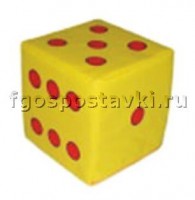 Кубик "Бросайка" с точками - fgospostavki.ru - Выкса