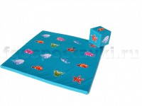 Игровой мат "Море" с кубиком - fgospostavki.ru - Выкса