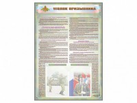 Стенд-уголок "Уголок призывника" - fgospostavki.ru - Выкса