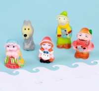 Набор резиновых игрушек «Красная шапочка» - fgospostavki.ru - Выкса