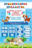 Стенд "Правописание предлогов" - fgospostavki.ru - Выкса
