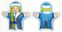 Кукла-рукавичка "Снегурочка" - fgospostavki.ru - Выкса
