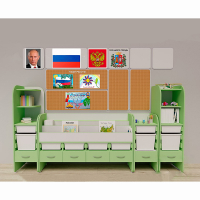 Уголок патриотического воспитания для дошкольников "Россия" Максимальный - fgospostavki.ru - Выкса
