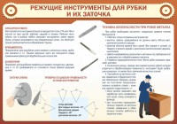 Стенд "Режущие инструменты для рубки и их заточки" - fgospostavki.ru - Выкса