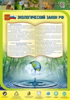 Стенд "Экологический закон РФ" - fgospostavki.ru - Выкса