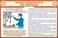 Стенд "Техника безопасности при сверлении" - fgospostavki.ru - Выкса