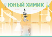Стенд "Юный химик" Вариант 1 - fgospostavki.ru - Выкса