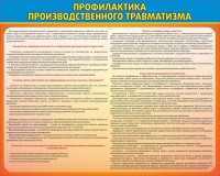Стенд "Профилактика производственного травматизма" - fgospostavki.ru - Выкса