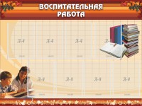 Стенд "Воспитательная работа" - fgospostavki.ru - Выкса