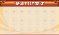 Стенд "Наши земляки" - fgospostavki.ru - Выкса