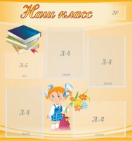 Стенд "Наш класс" Вариант 4 - fgospostavki.ru - Выкса