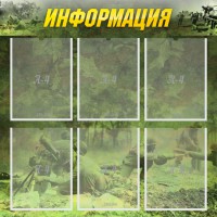 Стенд "Информация" Вариант 5 - fgospostavki.ru - Выкса