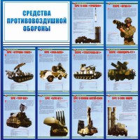 Стенд "Средства противовоздушной обороны" - fgospostavki.ru - Выкса