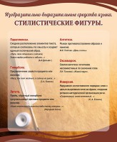 Стенд "Стилистические фигуры" Вариант 2 - fgospostavki.ru - Выкса