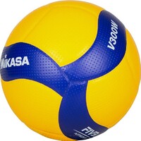 Мяч волейбольный Mikasa V300W (размер 5, синтетическая кожа, профессиональный) - fgospostavki.ru - Выкса
