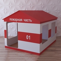Детский игровой домик «Пожарная служба» - fgospostavki.ru - Выкса