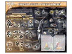 Стенд "Средства защиты органов дыхания (индивидуальные средства защиты)" - fgospostavki.ru - Выкса