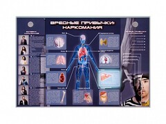 Электрифицированный стенд "Вредные привычки: наркомания" - fgospostavki.ru - Выкса