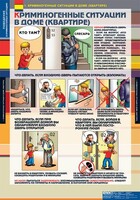 Комплект таблиц. ОБЖ. Поведение в криминогенных ситуациях. - fgospostavki.ru - Выкса