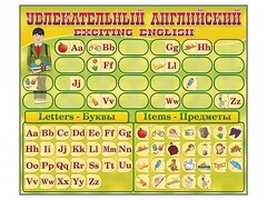 Комплект оборудования "Английский алфавит" с комплектом тематических магнитов - fgospostavki.ru - Выкса