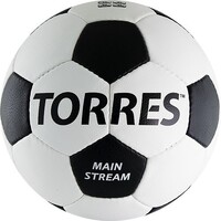 Мяч футбольный TORRES Main Stream (размер 4, синтетическая кожа, тренировочный) - fgospostavki.ru - Выкса