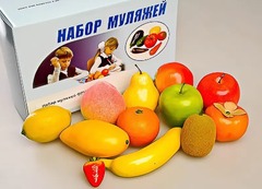 Набор муляжей фруктов - fgospostavki.ru - Выкса