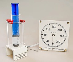 Прибор для изучения газовых законов (с манометром) - fgospostavki.ru - Выкса