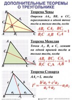 Комплект таблиц Треугольники (19 таблиц) - fgospostavki.ru - Выкса