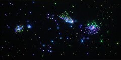 Настенный фиброоптический ковер "Млечный путь" 150х150, 300 точек - fgospostavki.ru - Выкса