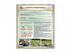 Стенд "Огневая подготовка" Вариант 1 - fgospostavki.ru - Выкса