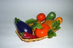 Муляжи "Корзина с овощами" - fgospostavki.ru - Выкса