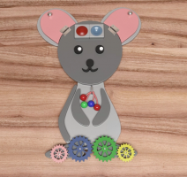 Бизиборд «Мышка-норушка» - fgospostavki.ru - Выкса