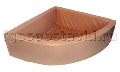 Бассейн угловой полукруглый (без рисунка) - fgospostavki.ru - Выкса