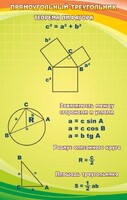 Стенд "Прямоугольный треугольник" - fgospostavki.ru - Выкса