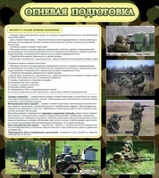 Стенд "Огневая подготовка" Вариант 2 - fgospostavki.ru - Выкса