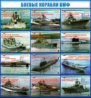 Стенд "Боевые корабли ВМФ" - fgospostavki.ru - Выкса
